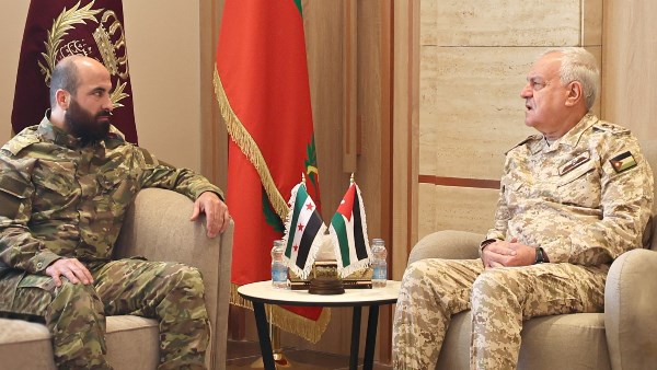 مباحثات أردنية سورية لتعزيز التعاون العسكري ومكافحة الإرهاب وتهريب المخدرات