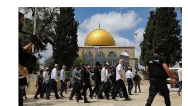 مستوطنون يقتحمون باحات المسجد الأقصى بحماية شرطة الاحتلال