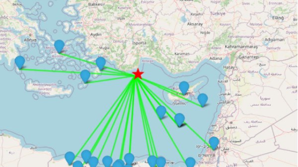"القومي للبحوث الفلكية": هزة أرضية بمدينة أنطاليا التركية بقوة 7ر4 درجة