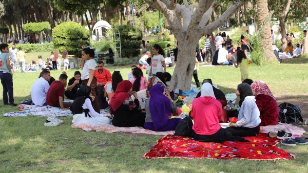 إقبال كبير على حدائق ومتنزهات الإسكندرية احتفالًا بشم النسيم وأعياد الربيع
