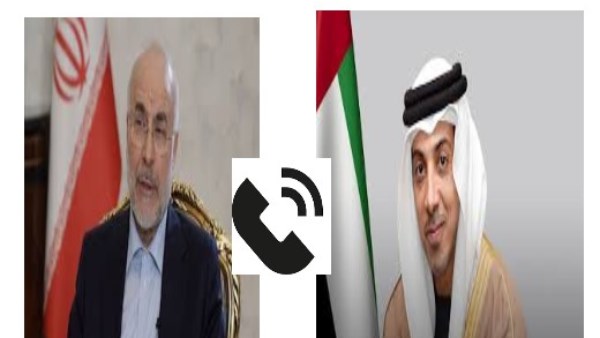 الإمارات وإيران تبحثان سبل خفض التصعيد في المنطقة