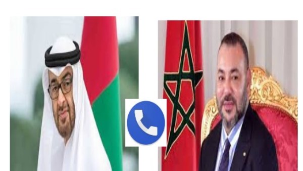 الرئيس الإماراتي يبحث مع العاهل المغربي عدداً من القضايا الإقليمية والدولية