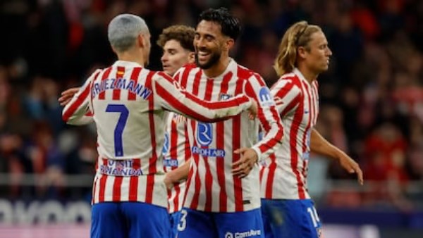 أتلتيكو مدريد مع ريال سوسيداد 