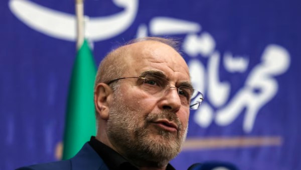 رئيس البرلمان الإيراني محمد باقر قاليباف