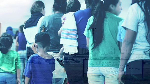 مركز احتجاز المهاجرين في تكساس