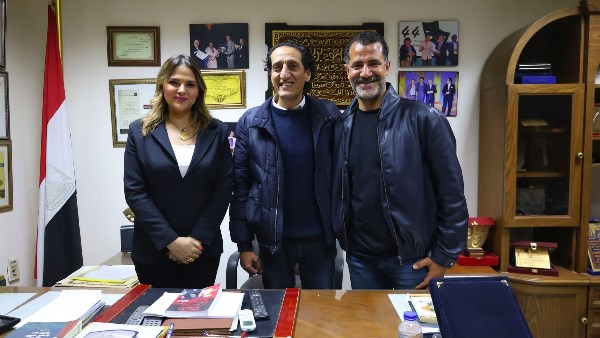  محمود حافظ وايمان رجائي وسامح بسيوني