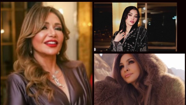 ليلي علوي وهيفاء وهبى وإليسا