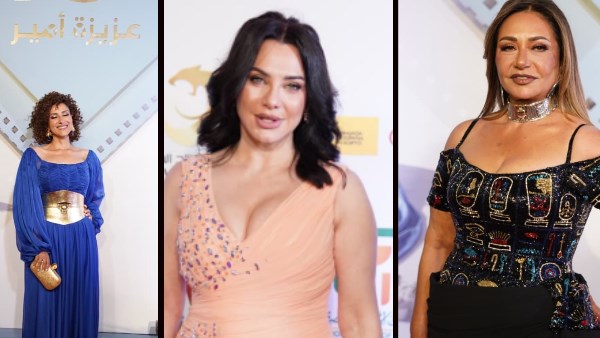 ليلى علوي وسلاف فواخرجي وحنان مطاوع 