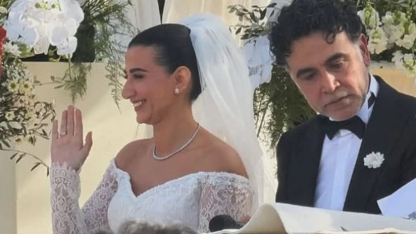 هانى خايفة وزوجته رنا حسانين 