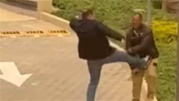 ضرب فرد أمن التجمع الخامس