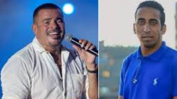 عمرو دياب والشاب المصفوع 