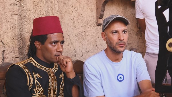 المخرج محمد دياب مع النجم محمد رمضان 