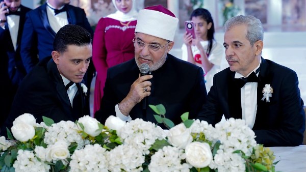 حفل زفاف  نجل نائب رئيس منظمة خريجي الأزهر