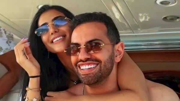 ريم سامي وزوجها 