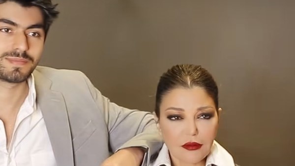 سميرة سعيد و نجلها 