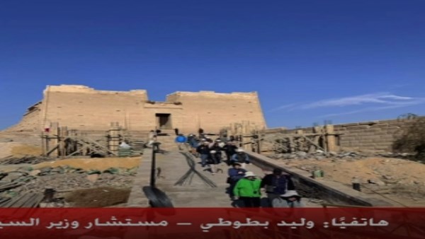 مستشار وزير السياحة الأسبق: تشييد مبانٍ أسمنتية أمام معبد كلابشة في أسوان أمر لا يصح