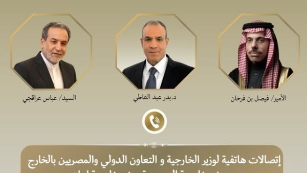 وزير الخارجية يبحث مع نظيريه السعودي والإيراني مسار المفاوضات الأمريكية