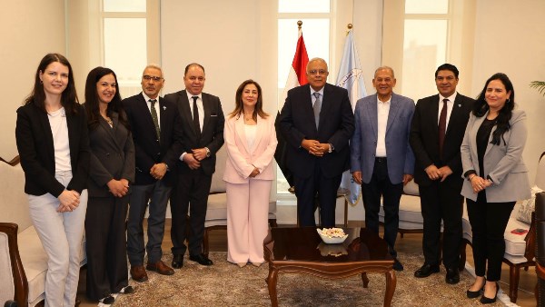 جمال الدين يستقبل ممثلة المفوضية العليا لشؤون اللاجئين