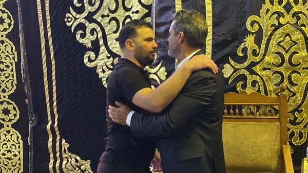 عزاء والد نادر شوقي 