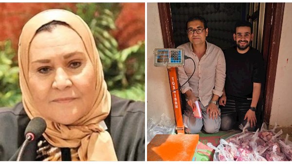 الدكتورة عبلة الهواري والطبيب