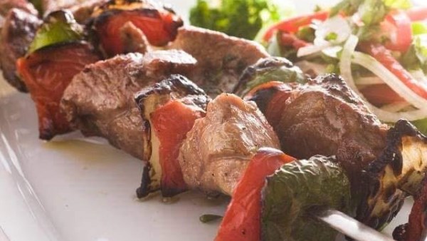 طريقة عمل الكباب المشوى 