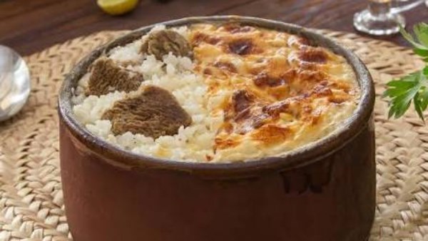 طريقة عمل طاجن الرز المعمر باللحمة