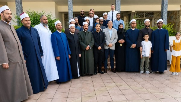 احتفالًا بعيد الأضحى .. موفدو الأوقاف بموزمبيق يشاركون في مأدبة غداء بسفارة مصر