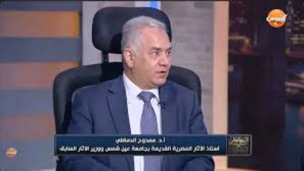 الدكتور ممدوح الدماطي، وزير الآثار الأسبق