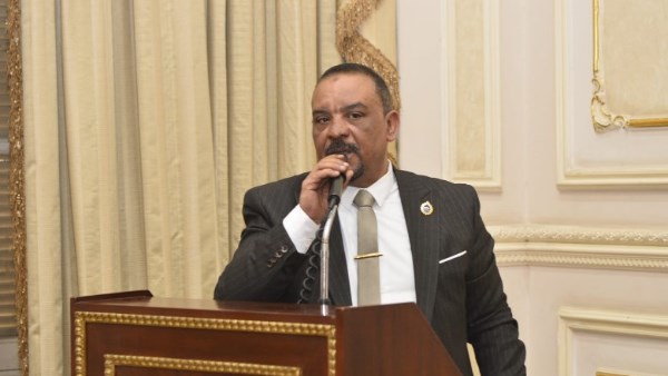 النائب أحمد حافظ، عضو مجلس الشيوخ عن حزب حماة الوطن