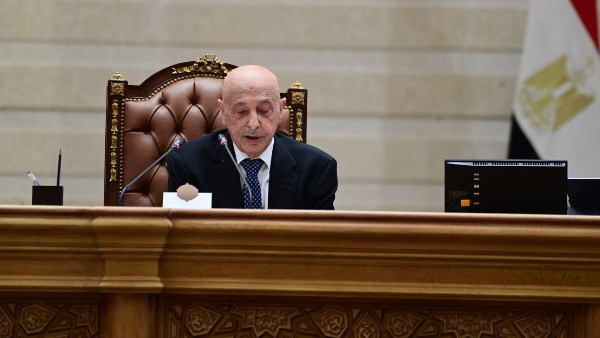 رئيس مجلس النواب الليبي: مصر سند تاريخي لليبيا.. وعلاقات الشعبين تتجاوز حدود الجغرافيا رئيس مجلس النواب الليبي: مصر سند تاريخي لليبيا.. وعلاقات الشعبين تتجاوز حدود الجغرافيا