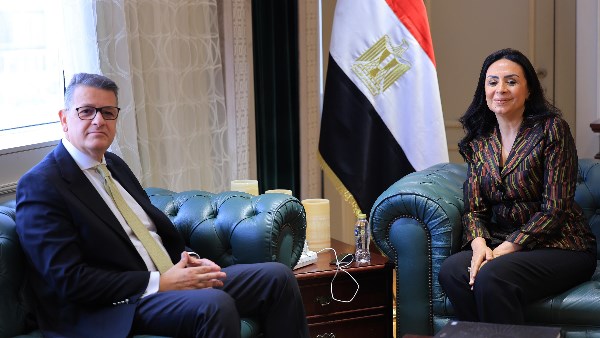 وزيرة التضامن تلتقي رئيس لجنة حقوق الإنسان بمجلس النواب وزيرة التضامن تلتقي رئيس لجنة حقوق الإنسان بمجلس النواب