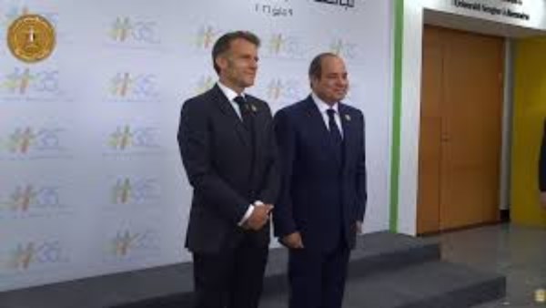 الرئيسان السيسي وماكرون يشهدان افتتاح المقر الجديد لجامعة سنجور بالإسكندرية