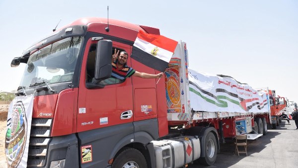 قوافل دعم غزة