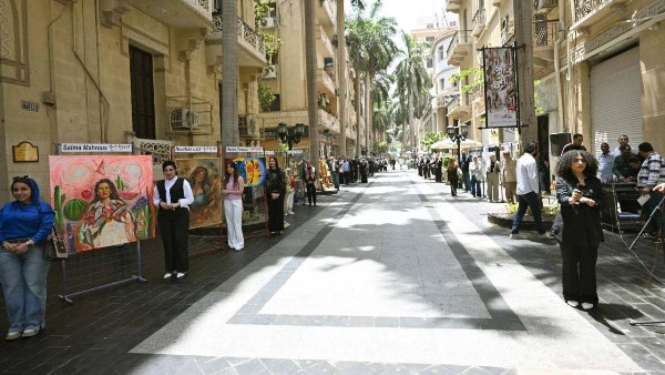 شارع الفن بالقاهرة الخديوية