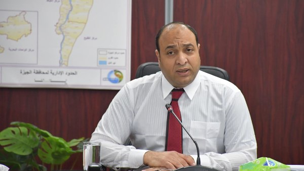 المهندس محمد حفناوي، رئيس شركة مياه الشرب والصرف الصحي بـالجيزة