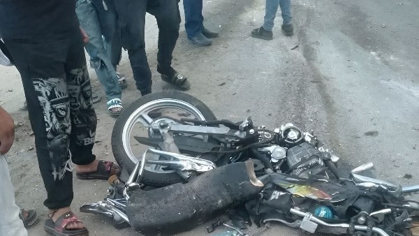 مصرع عامل وزوجته في حادث تصادم بالمنوفية