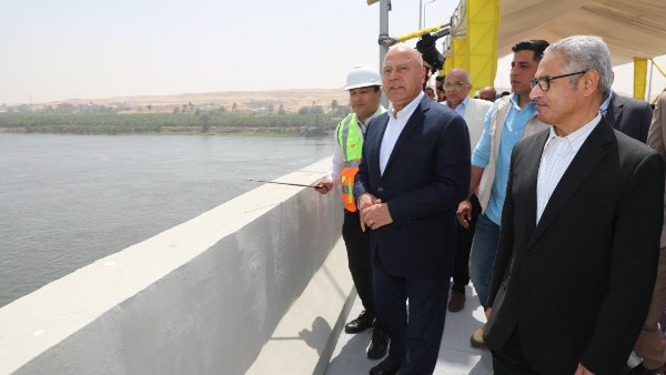 وزير النقل ومحافظ بني سويف 