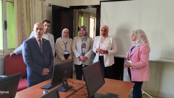 الأعلى للجامعات يعتمد وحدة التحول الرقمي بجامعة بني سويف