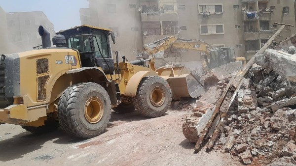 إزالة التعديات بأسيوط 
