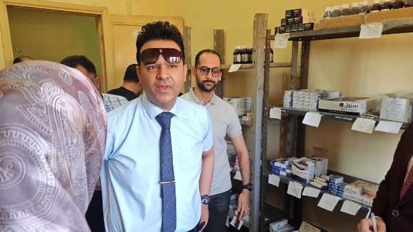 استجابة فورية.. جولة موسعة لوكيل صحة سوهاج داخل جزيرة الشورانية