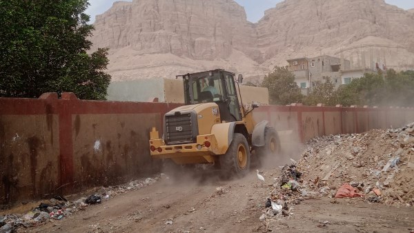 حملات النظافة بقنا