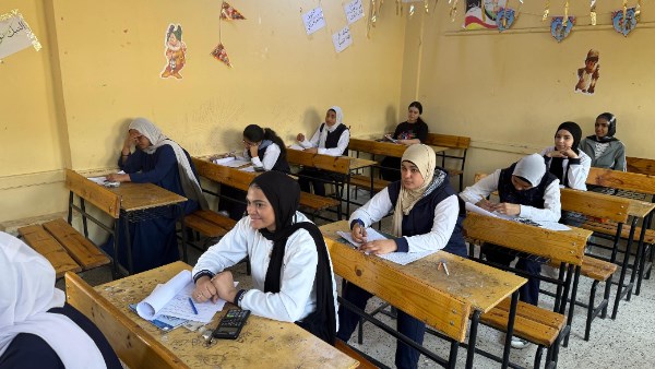 لجان امتحانات النقل بقنا