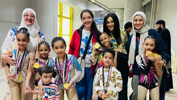 6 بطلات من الأقصر يتوجن بالذهب في بطولة الجمهورية لجمباز الأيروبيك