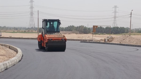 مدخل الصحراوى الغربي بالاقصر 