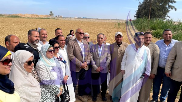 محافظ الاسكندرية يشهد انطلاق موسم حصاد القمح