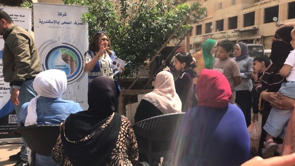 قوافل التوعية بصرف الإسكندرية