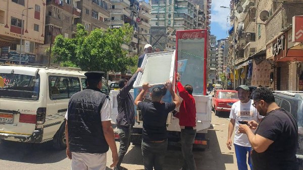 إزالة الاشغالات بحي المنتزه ثان