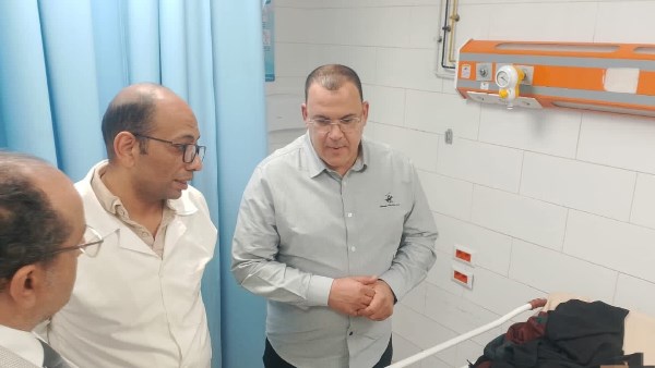 جولات ليلية مفاجئة.. متابعة ميدانية مكثفة لمدير عام فرع هيئة الرعاية الصحية داخل مستشفى زهور بورسعيد 