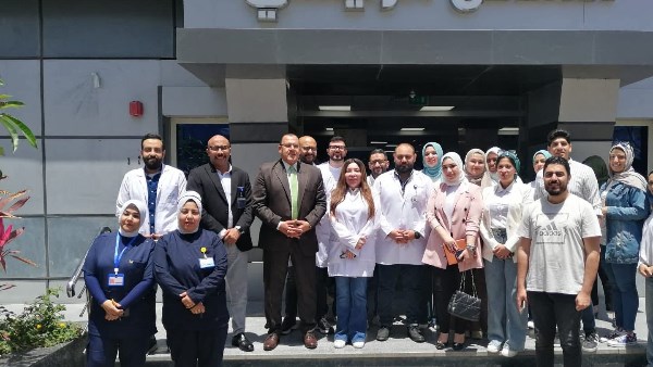 دعم التوعية والكشف المبكر لهشاشة العظام، ويتابع سير العمل بالأقسام الداخلية