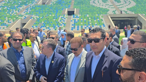 بتوجيه من رئيس الوزراء 300 مليون جنيه من محافظة بورسعيد ووزارة التخطيط لاستكمال الأعمال الإنشائية باستاد النادي المصري